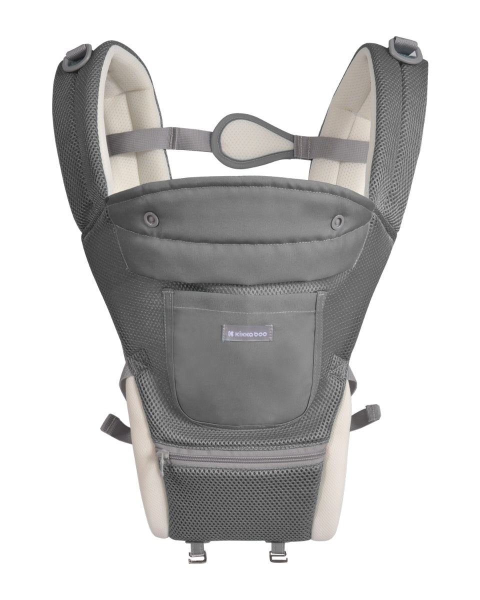 Chloe Mesh 3 em 1 Porta-bebés Cinza