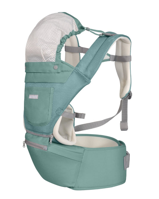 Porta-bebés Chloe Mesh 3 em 1 Mint Kikkaboo
