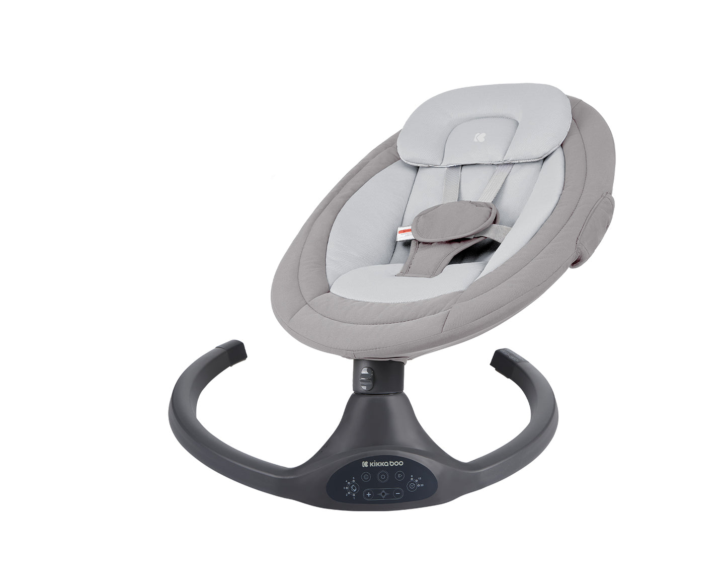 Espreguiçadeira Codie Side-by-Side Grey claro Kikkaboo