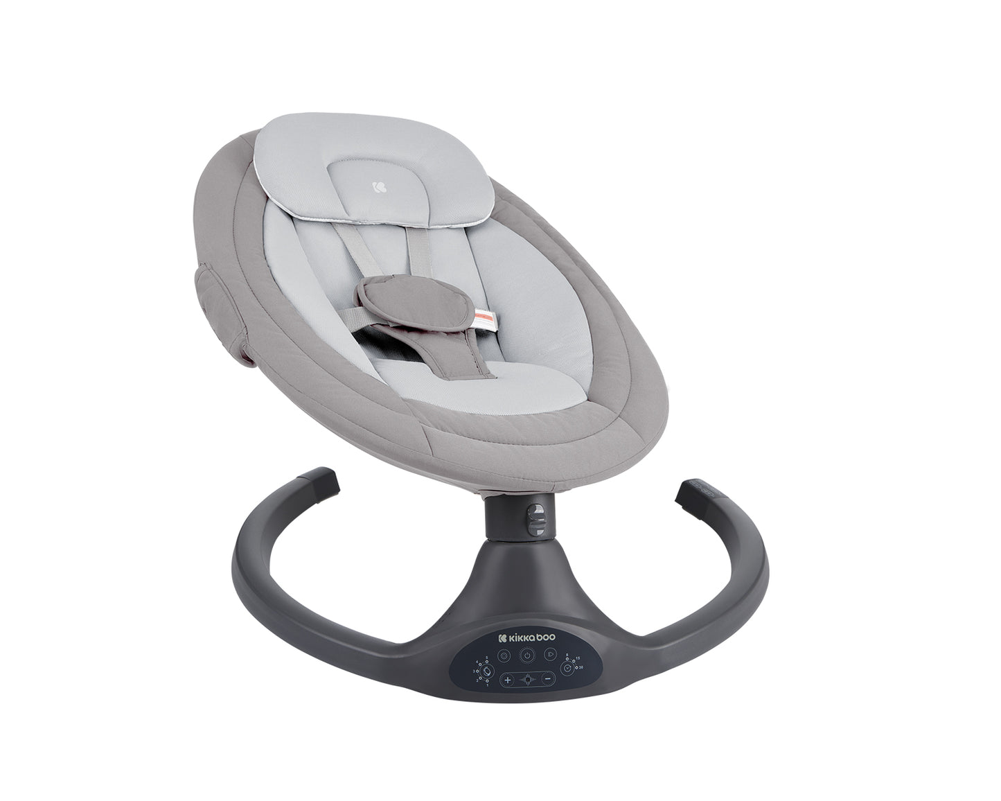 Espreguiçadeira Codie Side-by-Side Grey claro Kikkaboo