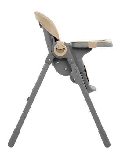 Cadeira de refeição bege confortável Kikkaboo