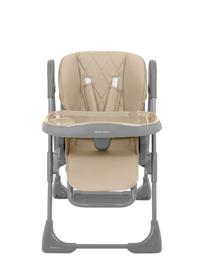 Cadeira de refeição bege confortável Kikkaboo
