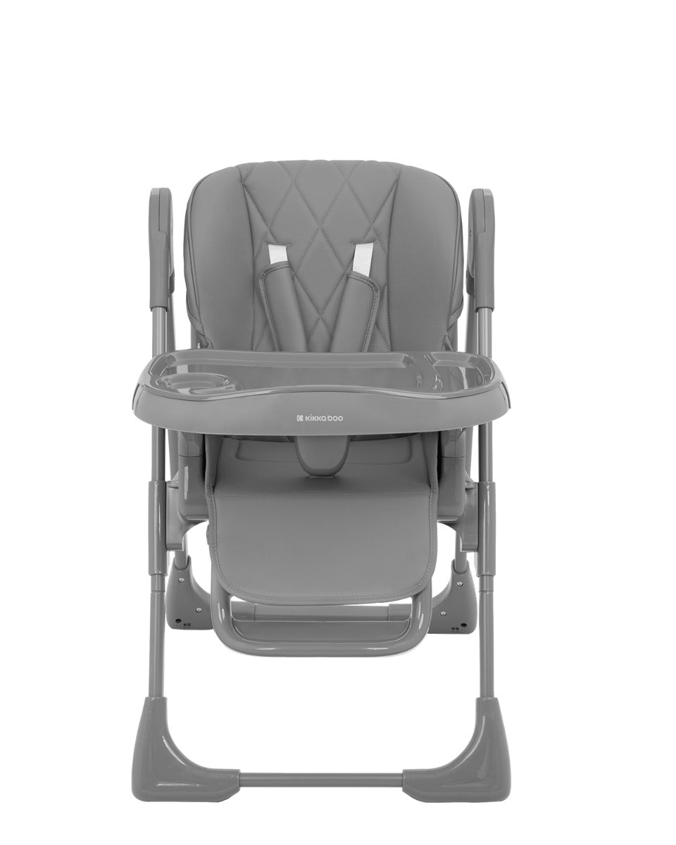 Cadeira alta Grey confortável Kikkaboo