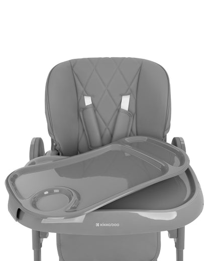 Cadeira alta Grey confortável Kikkaboo