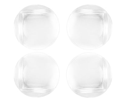 Protetores de cantos redondos grandes 4 peças