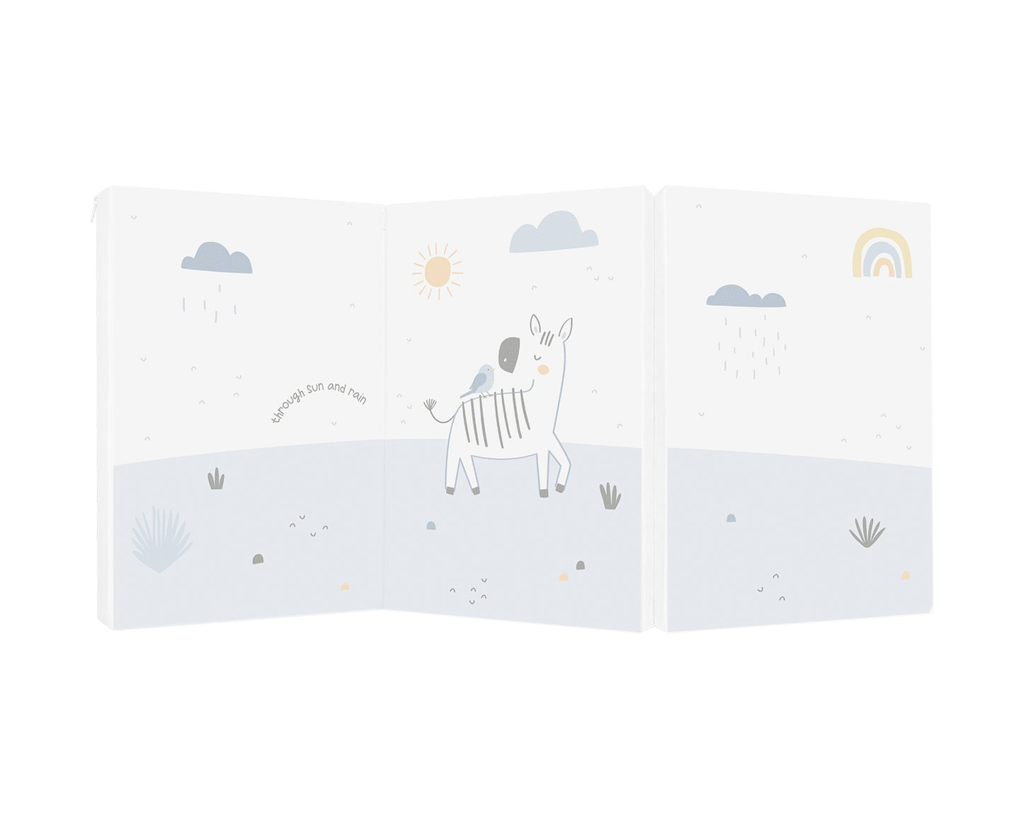 Colchão dobrável 60/120/5 cm Stripy Friends