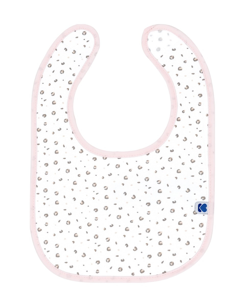 Conjunto de 3 babetes em algodão Savanna Rosa