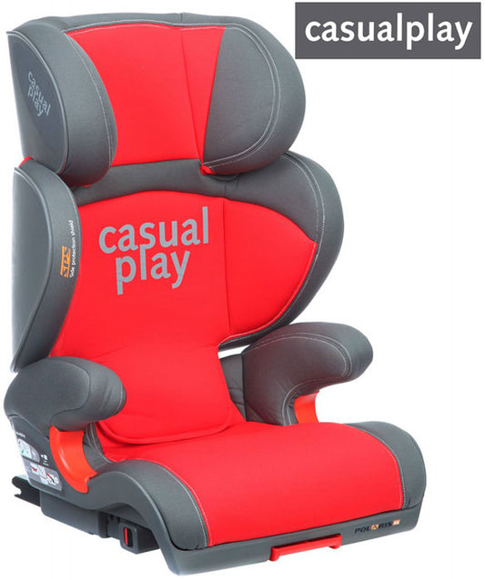 CasualPlay - Cadeira auto  POLARIS FIX Flame Red