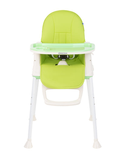 Cadeira de refeição 3 em 1 verde cremoso