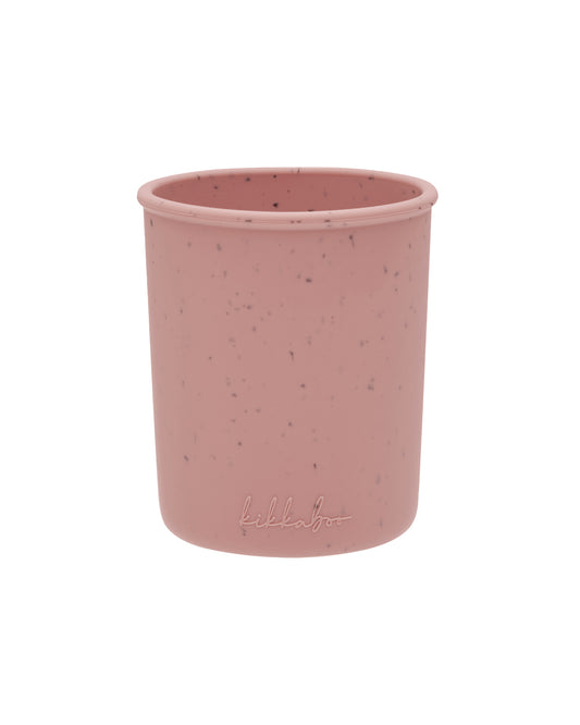 Copo de blush em silicone platina