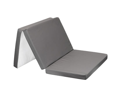 Colchão dobrável 59/118/5 cm poliéster Grey-Dark Kikkaboo
