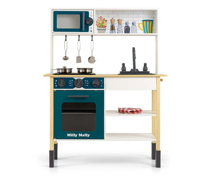 Cozinha De Madeira Astrid Ocean Milly Mally