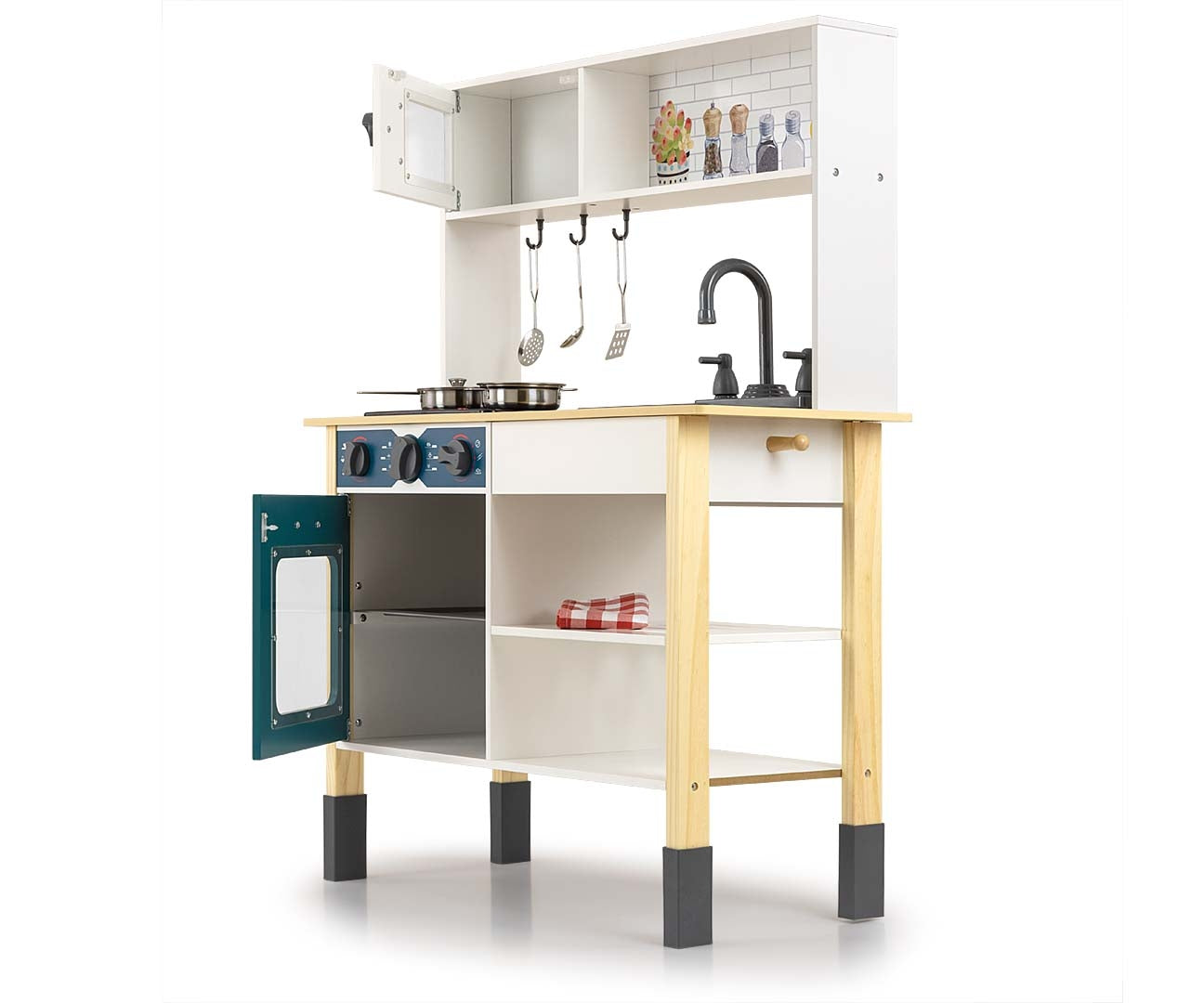 Cozinha De Madeira Astrid Ocean Milly Mally