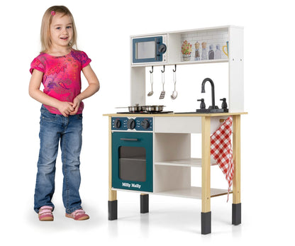 Cozinha De Madeira Astrid Ocean Milly Mally
