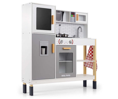 Cozinha De Madeira Esket Cinzento Milly Mally