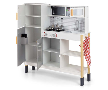 Cozinha De Madeira Esket Cinzento Milly Mally