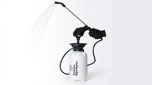 Pulverizador pressão 5 L branco preto