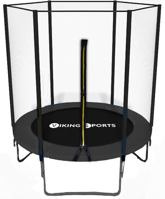 Trampolim 183 cm com rede preto
