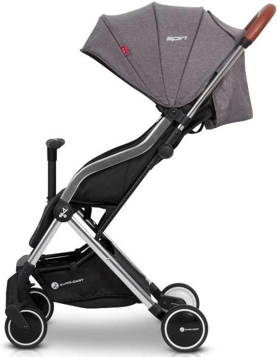 EURO-CART - Carrinho de bebé SPIN Anthracite