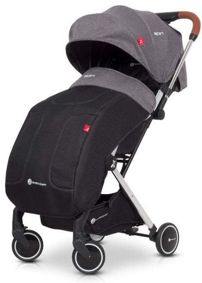 EURO-CART - Carrinho de bebé SPIN Anthracite