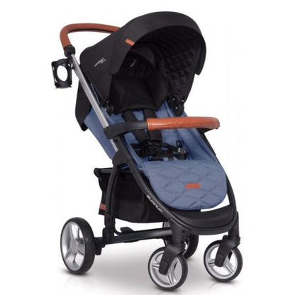 EASYGO - Carrinho multifuncional VIRAGE ECCO + STARTER 0+ ISOFIX READY Denim