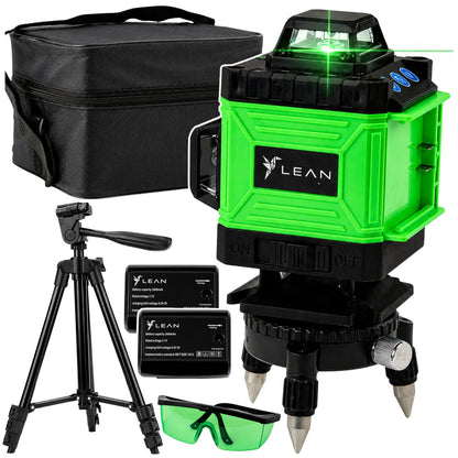 Nível Laser 4D 16 Linhas com Bolsa Verde