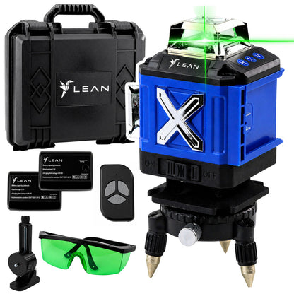 Nível Laser 4D 16 Linhas com Mala Azul