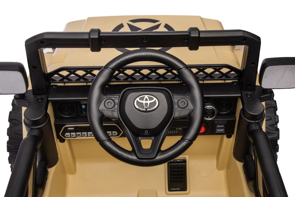 Veículo elétrico Toyota FJ khaki 4x4