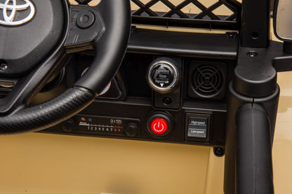Veículo elétrico Toyota FJ khaki 4x4