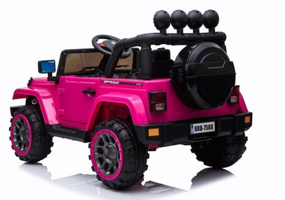 Carro elétrico BRD-7588 rosa