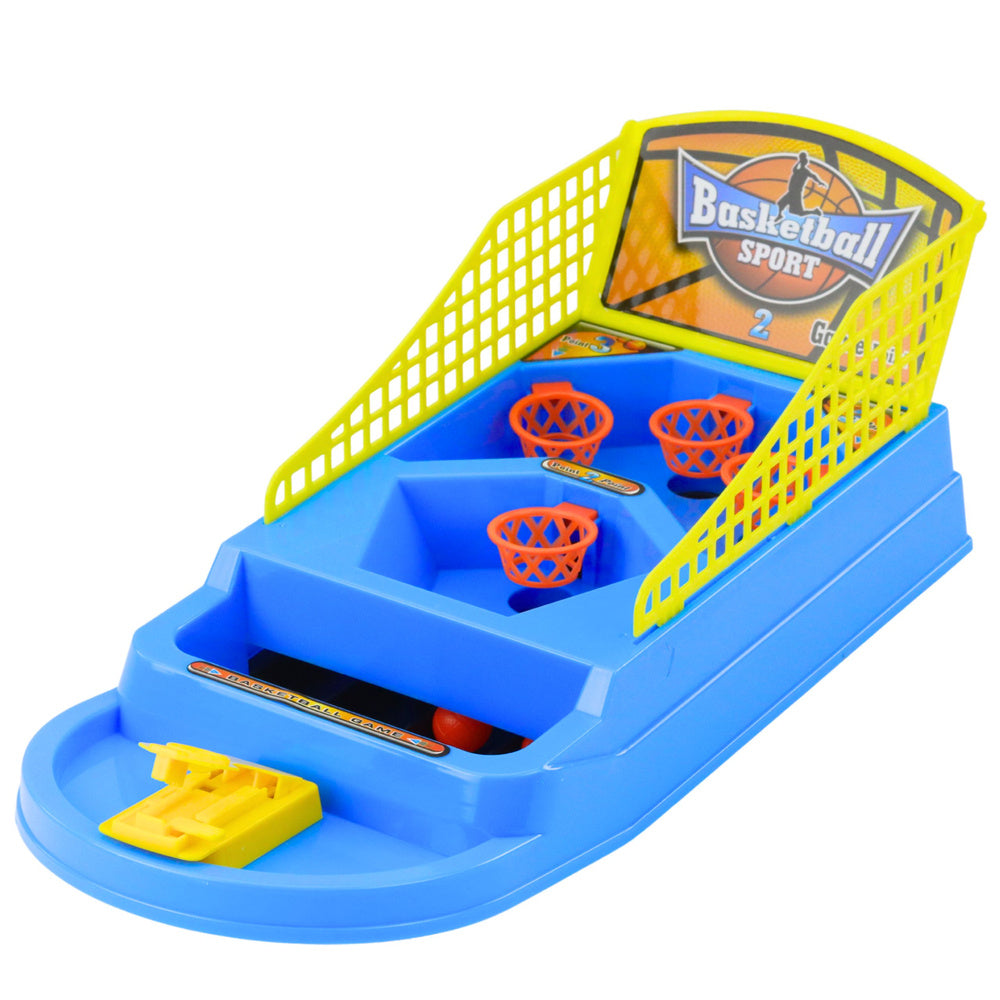 Jogo arcade basquetebol com lançador