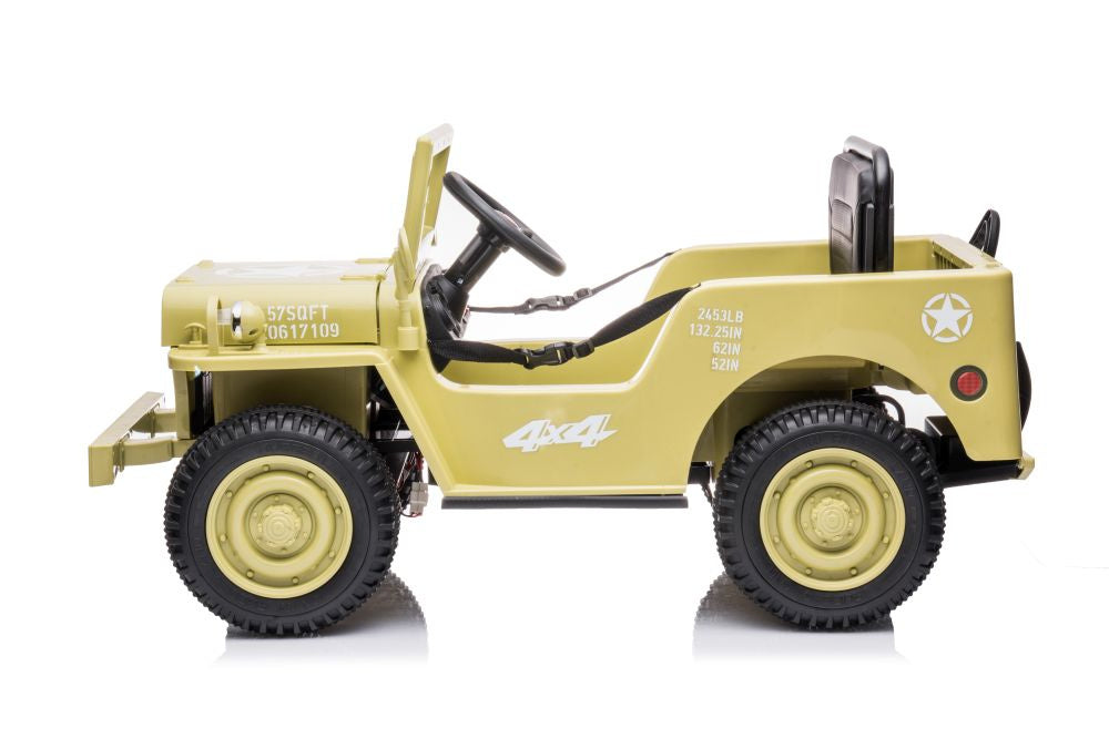 Carro elétrico JH-103 khaki 4x4