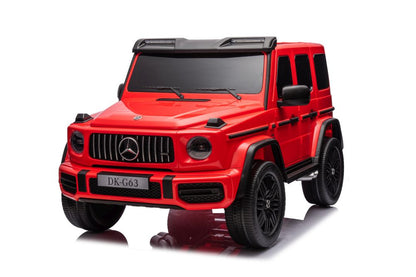 Carro elétrico Mercedes G63 XXL 4x4 vermelho