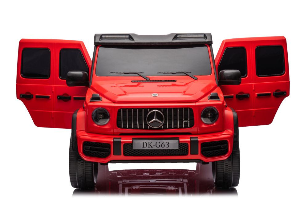 Carro elétrico Mercedes G63 XXL 4x4 vermelho