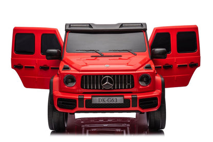 Carro elétrico Mercedes G63 XXL 4x4 vermelho