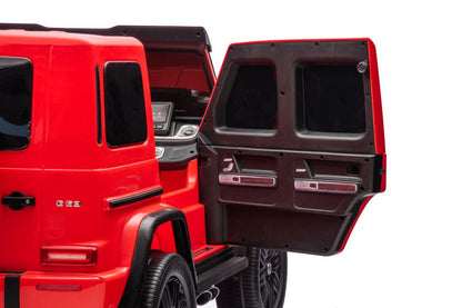 Carro elétrico Mercedes G63 XXL 4x4 vermelho