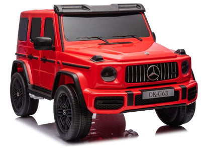 Carro elétrico Mercedes G63 XXL 4x4 vermelho