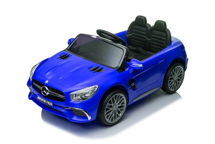 Carro elétrico infantil Mercedes SL65 S azul lacado LCD