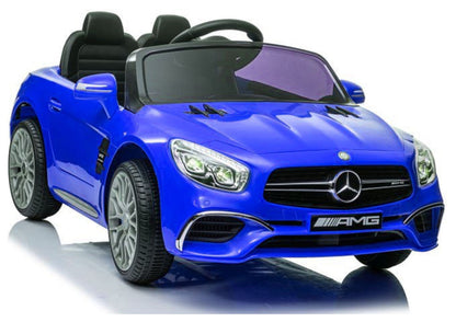 Carro elétrico infantil Mercedes SL65 S azul lacado LCD