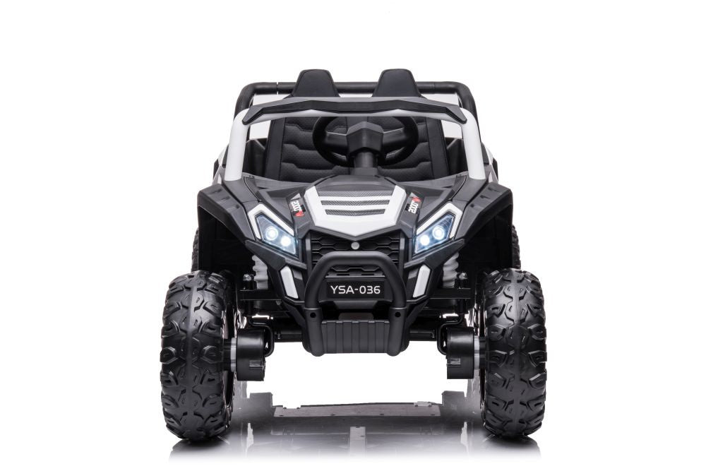 Carro elétrico YSA036 4x4 branco