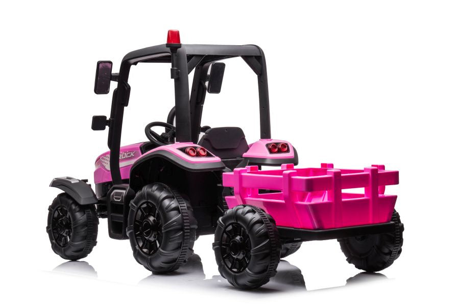 Trator elétrico BLT-206 rosa