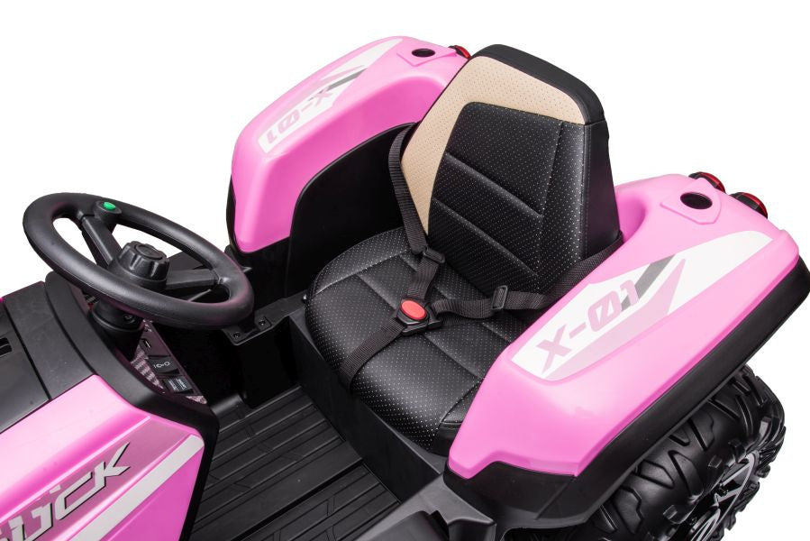 Trator elétrico BLT-206 rosa