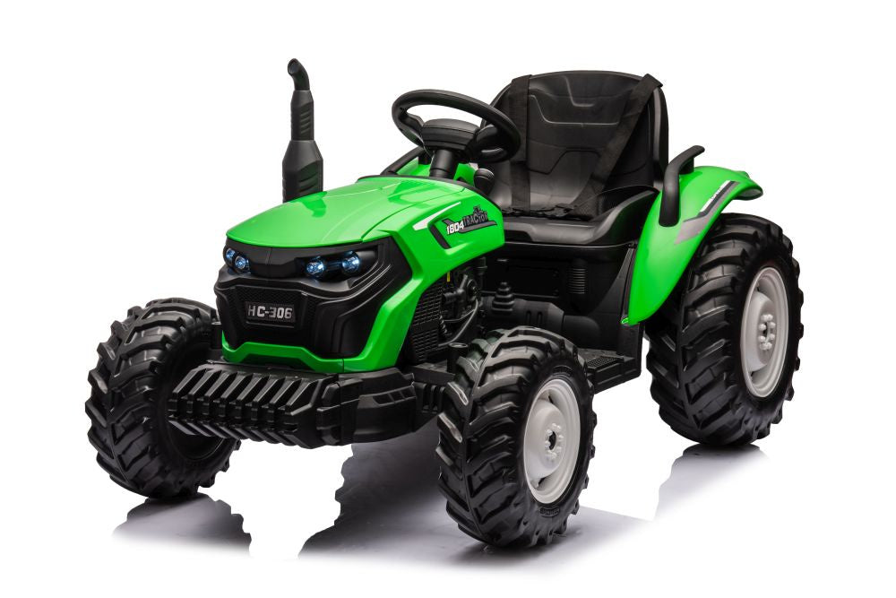 Trator elétrico HC-306 verde 24V