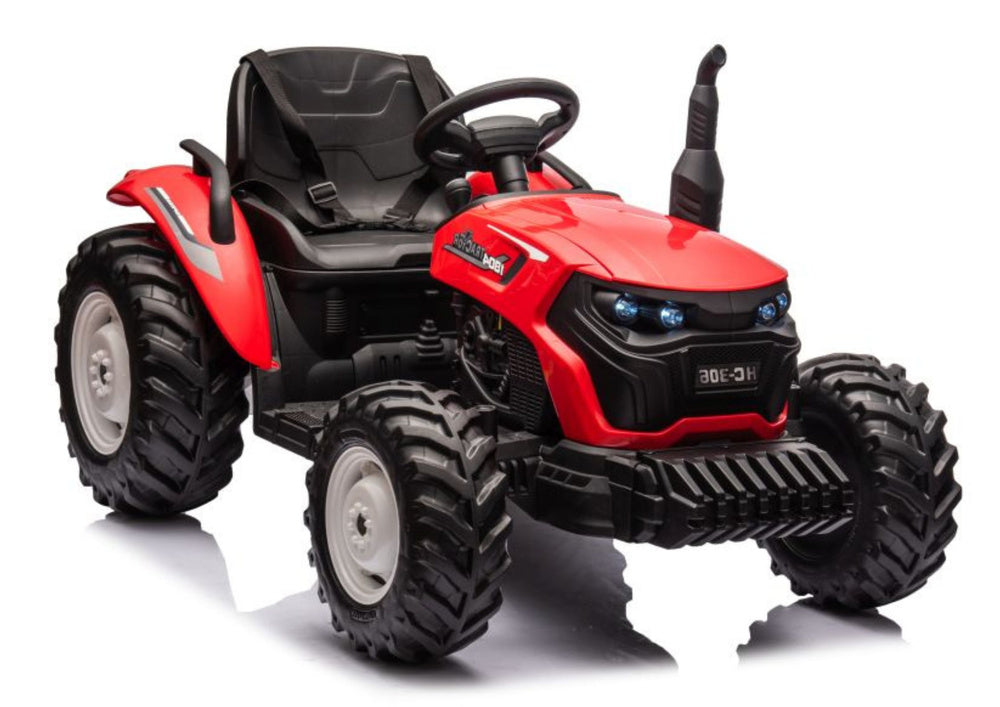 Trator elétrico HC-306 vermelho 24V