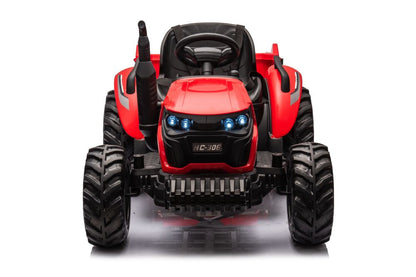 Trator elétrico HC-306 vermelho 24V