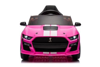 Carro elétrico Ford Mustang GT500 Shelby rosa