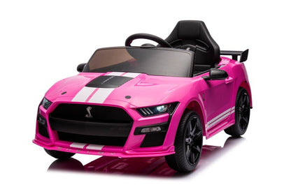 Carro elétrico Ford Mustang GT500 Shelby rosa