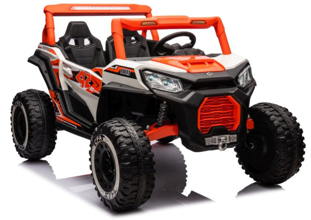 Buggy elétrico NEL-913 4x4 24V laranja