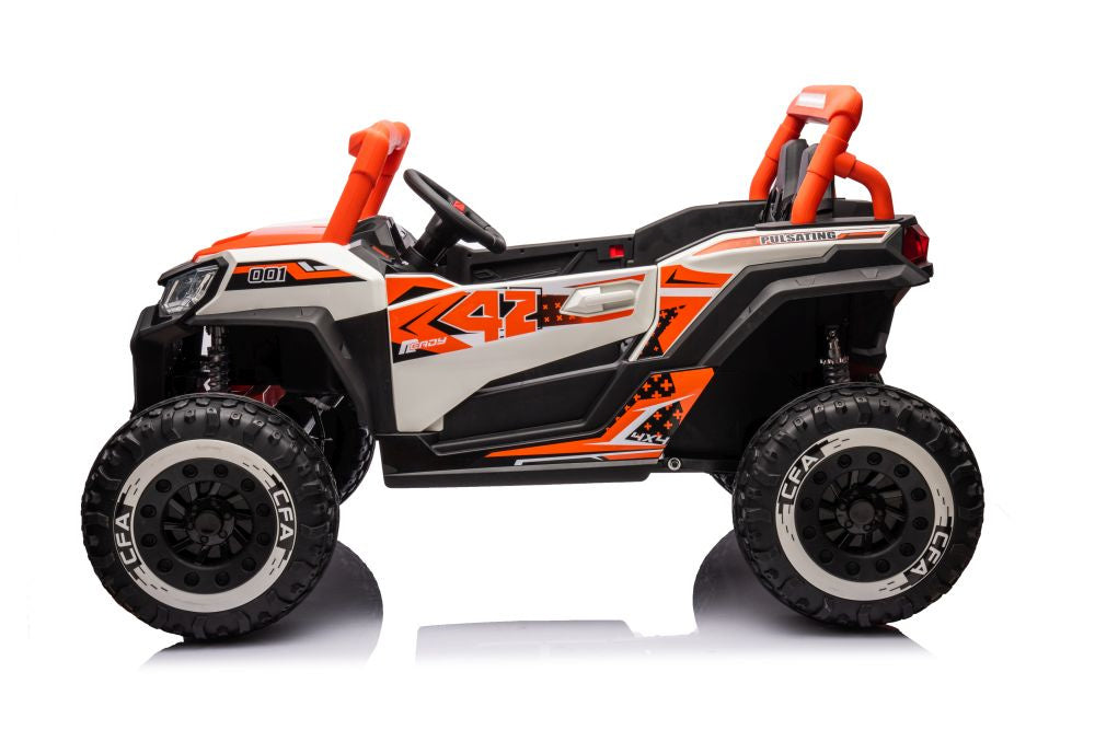 Buggy elétrico NEL-913 4x4 24V laranja