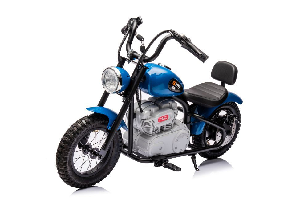 Moto elétrica A9902 36V azul